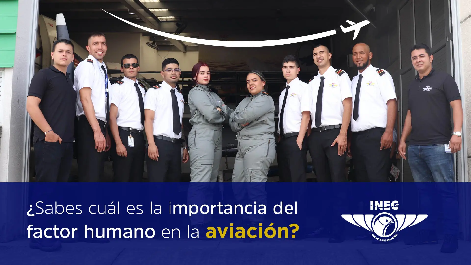 La importancia del factor humano en la aviación.